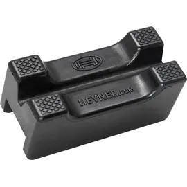Heyner HEYNER® Gummiauflagen 2er Set für Unterstellböcke 347430 (3t) Breite 28 mm 3t Gummipuffer Wagenheber Rangierwagenheber Gummi schützt Unterboden