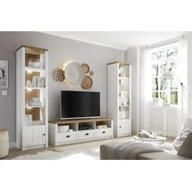 Home Affaire Wohnwand Beauvais, (Set, 3-St) weiß