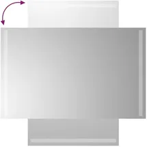 vidaXL LED-Badspiegel 50x80 cm