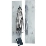 Vladon Garderobenpaneel 140 Beton Oxid-Optik Grau