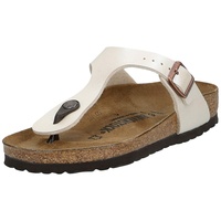 Birkenstock Gizeh Birko-Flor graceful pearl white 38