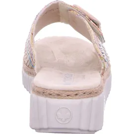 Rieker Pantoletten in multi - Beige
