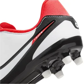 Nike Jr. Tiempo Legend 10 Academy MG weiß/schwarz/bright crimson 37,5