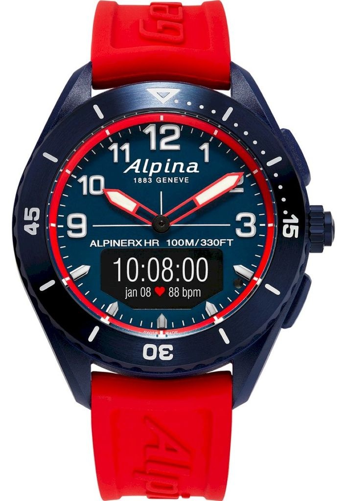 Alpina - Armbanduhr - Smartwatch - Herren - AlpinerX Alive - AL-284LNRW5NAQ6