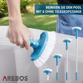 Arebos Spa Poolreinigungsset, Pool-Pflege Set 5-teilig, Pool Maintenance Kit, Sonstiges Poolzubehör, Whirlpool Zubehör Wartungsset