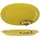 Bloomingville Limone Servierplatte, Gelb, Steingut,