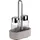 APS Menage "ELEMENT" Pfefferstreuer 10 x 6 cm Grau unbefüllt