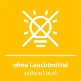 just light. Franky 3-flg. E27 69 x 120 cm rechteckig schwarz