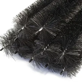 Wiltec Dachrinnenbürste 12 m 10x120 cm Ø 10,5 cm zum Laubschutz, Marderschutz, Vogelschutz 10 Stück