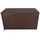 MonsterShop Kissenbox 138 x 70 cm Braun