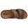 Fischer Markenschuh Slides Braun 41