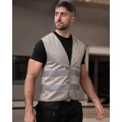 Korntex Safety Vest Passau - grey - M;L