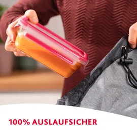 Emsa Clip&Close Glas Rot