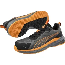 Puma Sicherheitsschuhe, S1PS Slide Grey/Orange Low 46