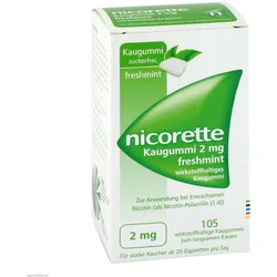 Nicorette Kaugummi 2 mg freshmint 105 St