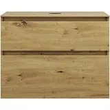 Burgbad Lin20 Waschtischunterschrank 80,2 x 55,2 x 66,1 cm Eiche Dekor Urban
