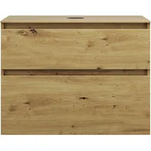Burgbad Lin20 Waschtischunterschrank 80,2 x 55,2 x 66,1 cm Eiche Dekor Urban