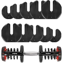 REBEL Verstellbare Hantel 40 kg schwarz
