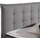 Home Affaire Boxspringbett HOME AFFAIRE, grau, B:110cm L:209cm, Komplettbetten, Boxspringbett, inklusive Komfortschaum-Topper