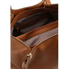 L.Credi Ebony Shopper cognac