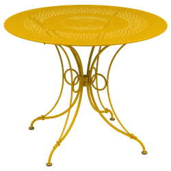 Fermob 1900 Tisch Stahl Ø 96 CM - Grau
