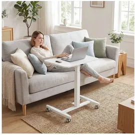Homcom Stehpult-60,5L x 52B x 75-114H cm-Weiß | Gr.: onesize