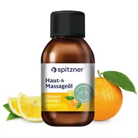 Spitzner Aroma Haut- und Massageöl Zitrone-Orange, 200 ml