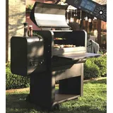 Apex Kombigrill Pelletgrill XXL Pellet Grill Räuchergrill Smoker BBQ 56304 schwarz