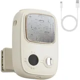 FELIXLEO Mini USB-Ventilator 3in1 Nackenventilator Kühlung Mini Klimaanlage USB Clip 360 Grad Reise