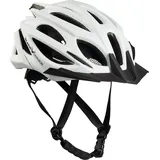 Black Crevice - Damen/Herren MTB- & Fahrradhelm | Farbe: Weiß | Größe: M/L (58-61 cm) - Weiß