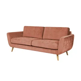 Soho Couch Samt 2-Sitzer Orange