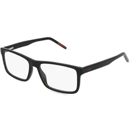 Hugo HG 1262 Herren-Brille inkl. Gläser Vollrand Quadratisch Acetat-Gestell 55/16/145, schwarz