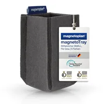 Magnetoplan Stiftehalter magnetoTray SMALL 60 x 100 x 60 mm Grau