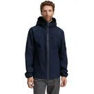 Softshelljacke TOM TAILOR, Herren, Gr. XL, blau (sky captain blau), Softshell, Obermaterial: 100% Polyester. Futter: 100% Polyester, unifarben, regular fit taillenbedeckt, elastischer Bund, Jacken, mit Kapuze