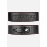 4 Inch Premium Leather Lever Belt chwarz /XL L