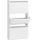 Homcom Schuhkipper 55 x 105,5 x 15 cm 3 Klappen / weiß