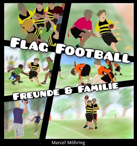 Flag Football - Marcel Möhring  Kartoniert (TB)