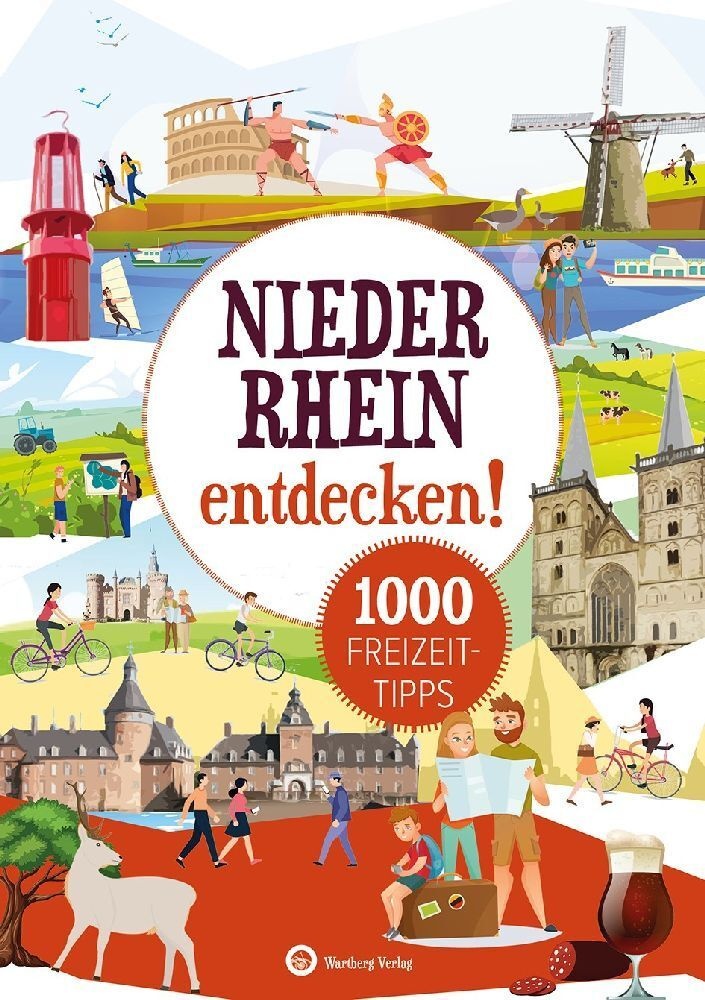 Niederrhein Entdecken! 1000 Freizeittipps - Susanne Wingels  Kartoniert (TB)