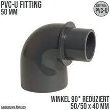 Mega Group Mega Winkel 90° PVC-U Fitting