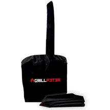 Grillpeter Abdeckhaube Ø 45 cm schwarz