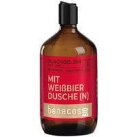 benecos Duschgel 2in1 (Körper und Haare) BIO-Weißbier - MIT WEIßBIER DUSCHE(N)