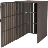 MCW Mülltonnenverkleidung J28 115 x 77 cm grau