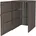 MCW Mülltonnenverkleidung J28 115 x 77 cm