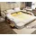 aea Doppel Design Leder Bett Polster Betten Moderne Hotel Multifunktion USB Sound - Weiß
