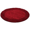 Teppich rund, rot