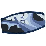 harayaa Tauchmaskengurt, Tauchwickelgurt, Tauchmaske, Slap Straps, Schnorchelmaske, Haarband für Wassersport, 18x9cm Tintenblau