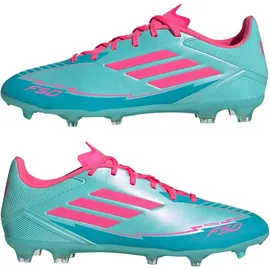 adidas F50 League Messi FG/MG Herren flash aqua/lucid pink/lucid cyan 47 1/3