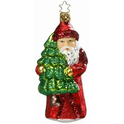 Auf dem Heimweg 13 cm - Inge-Glas Hier kommt Santa! - 1 Stück