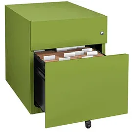 BISLEY Note Rollcontainer 42 x 49,5 x 56,5 cm grün