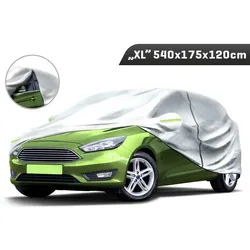 Carmotion Auto Abdeckung Vollgarage 540x175x120cm Gr. XL Fahrzeugabdeckung